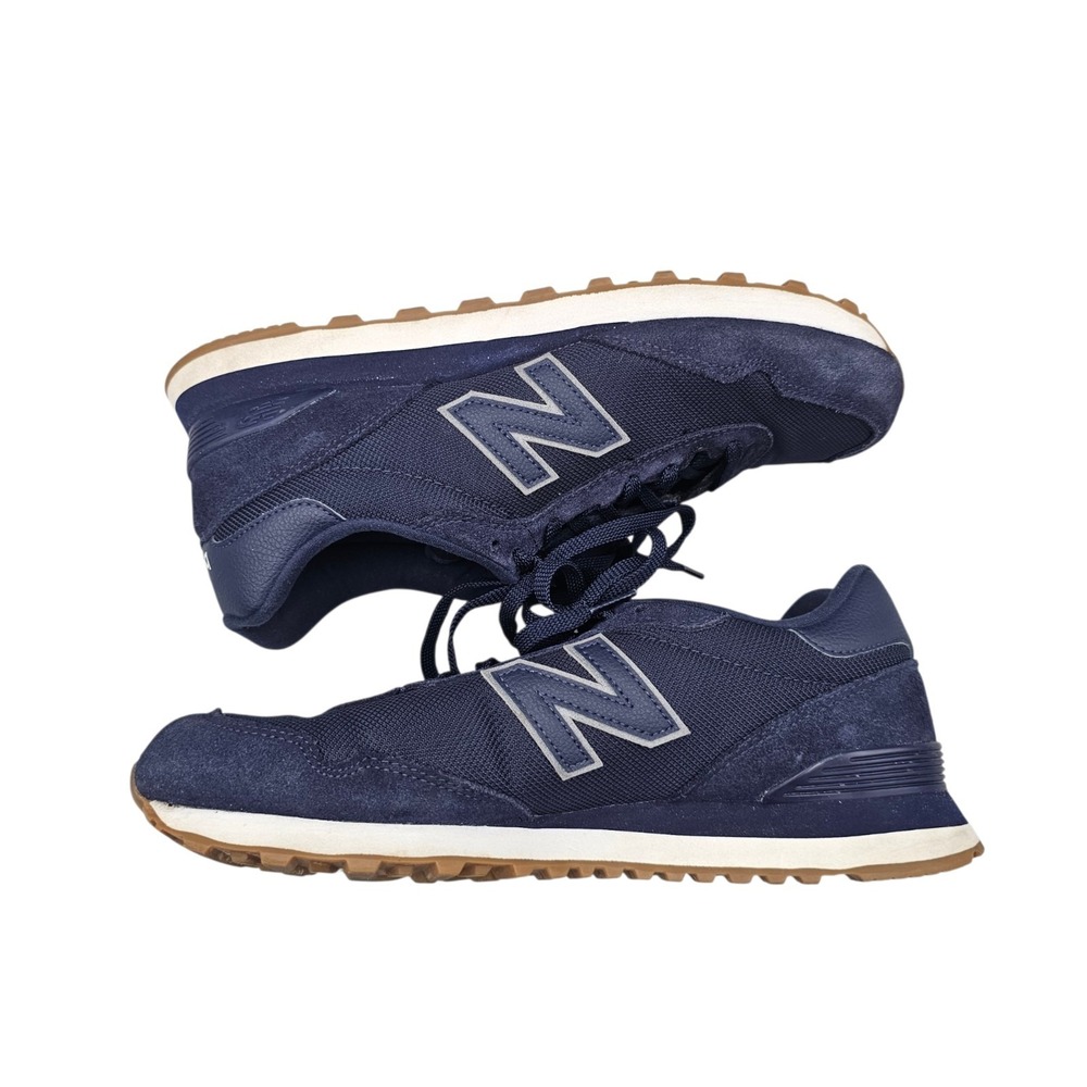New Balance Men's Size 10.5 EUC 515 Lifestyle Mode de Vie Blue Sneakers ML515HR - Picture 7 of 8